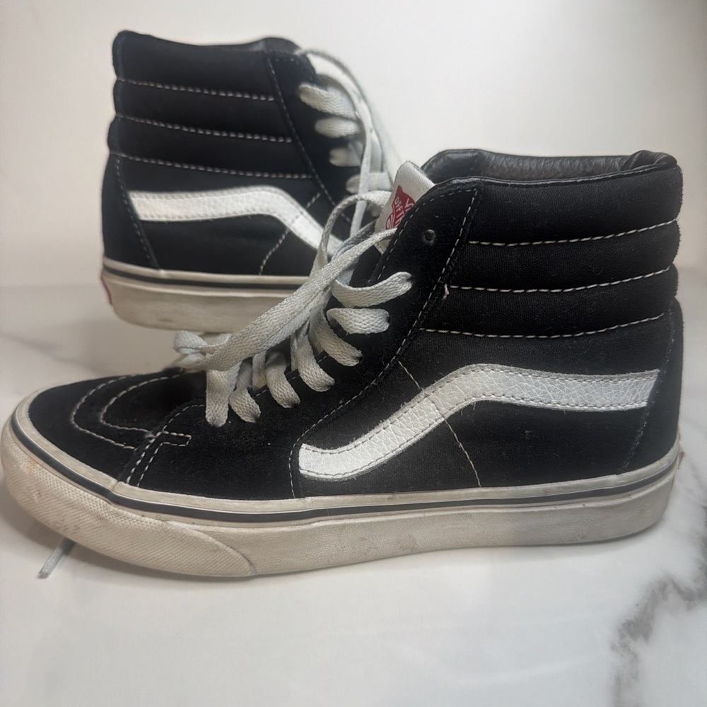 Vans Classic Black and White High-Tops